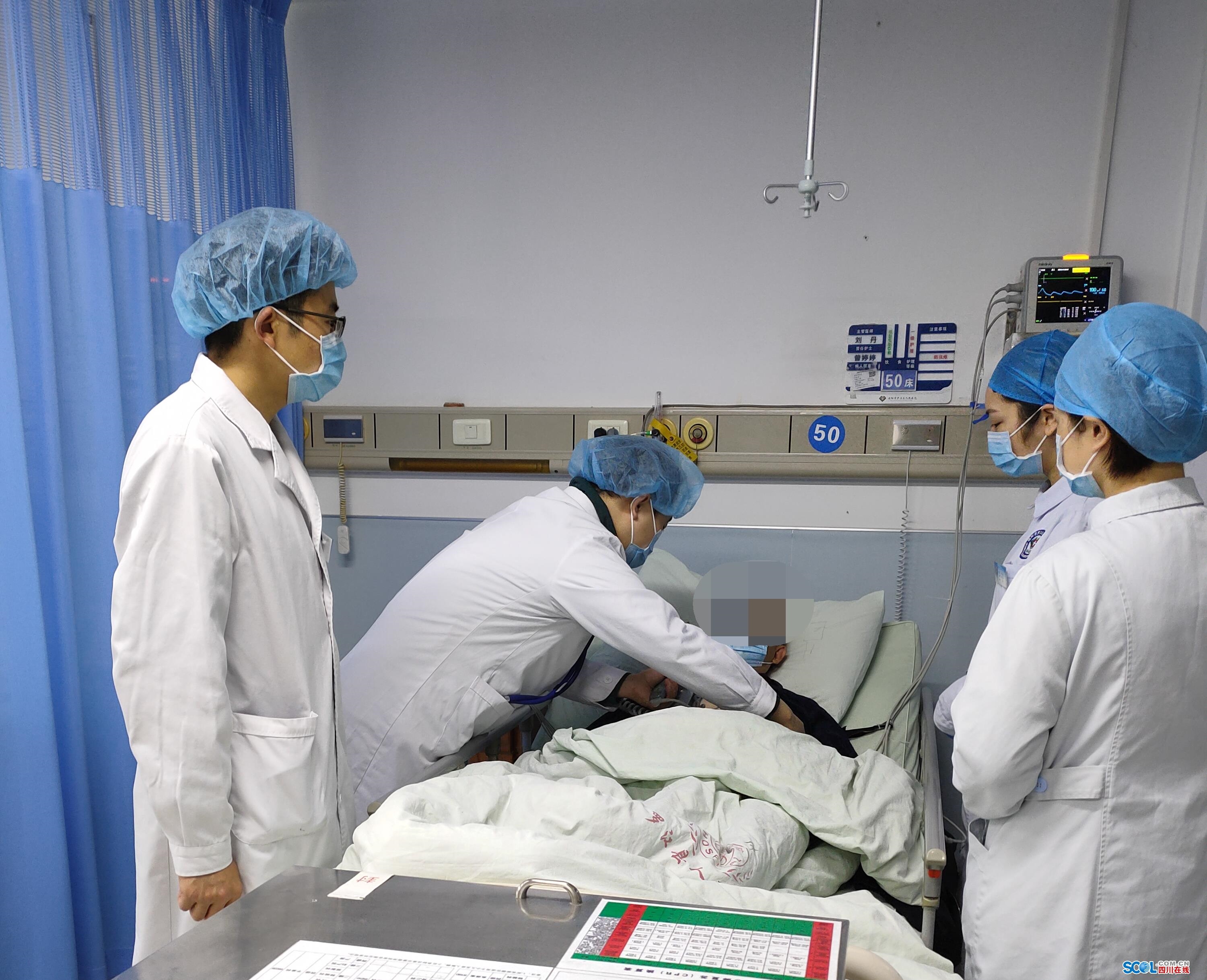 罗江区人民医院成功抢救一例重症心律失常患者